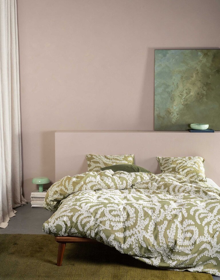 Essenza Eleria Duvet cover Cedar green