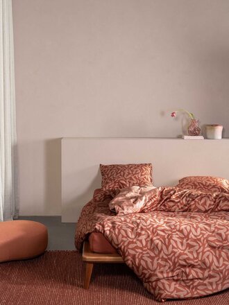 Essenza Clea Duvet Cover Terracotta