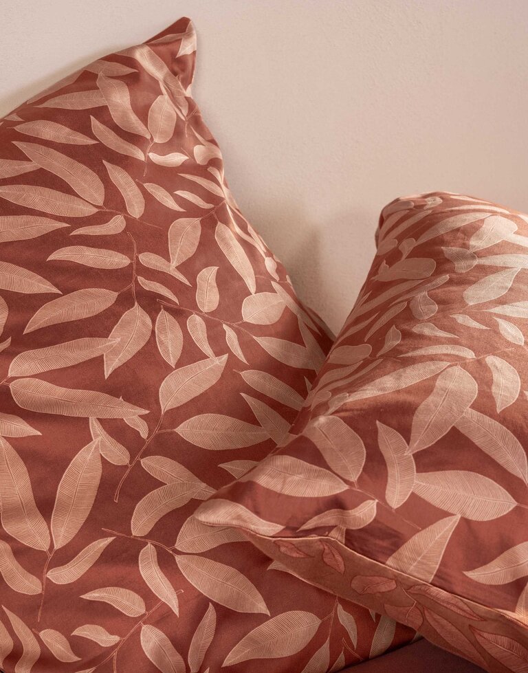 Essenza Clea Duvet Cover Terracotta