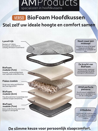 AM Products Hoofdkussen Verso