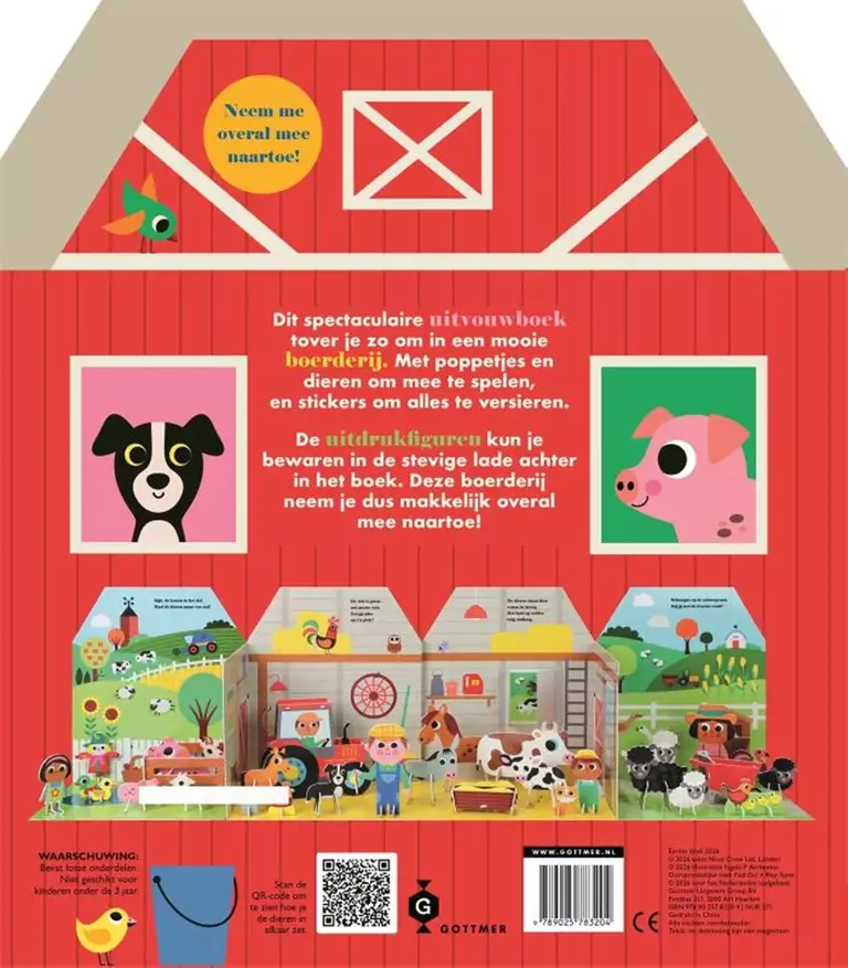Kinderboeken Boerderij Vouw &Speel