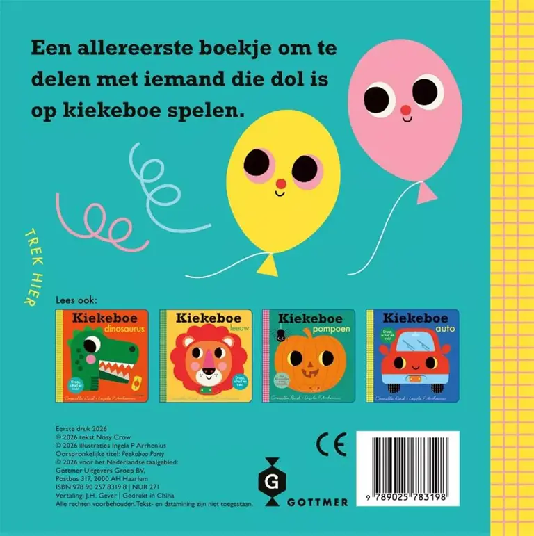 Kinderboeken Kiekeboe feestje
