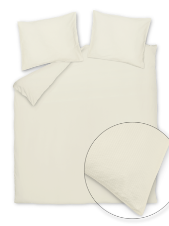 Vandyck Pure Flow Dekbedovertrek Cream tan