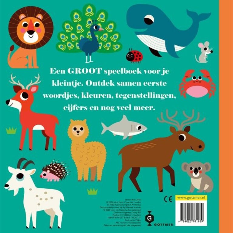 Kinderboeken Mijn grote speelboek dieren