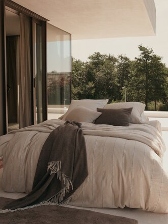 Vandyck Pure Linea Dekbedovertrek Stone