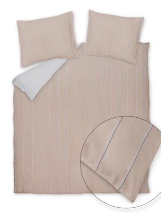 Vandyck Pure Linea Dekbedovertrek Blush
