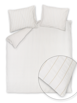 Vandyck Pure Sand Dekbedovertrek Offwhite