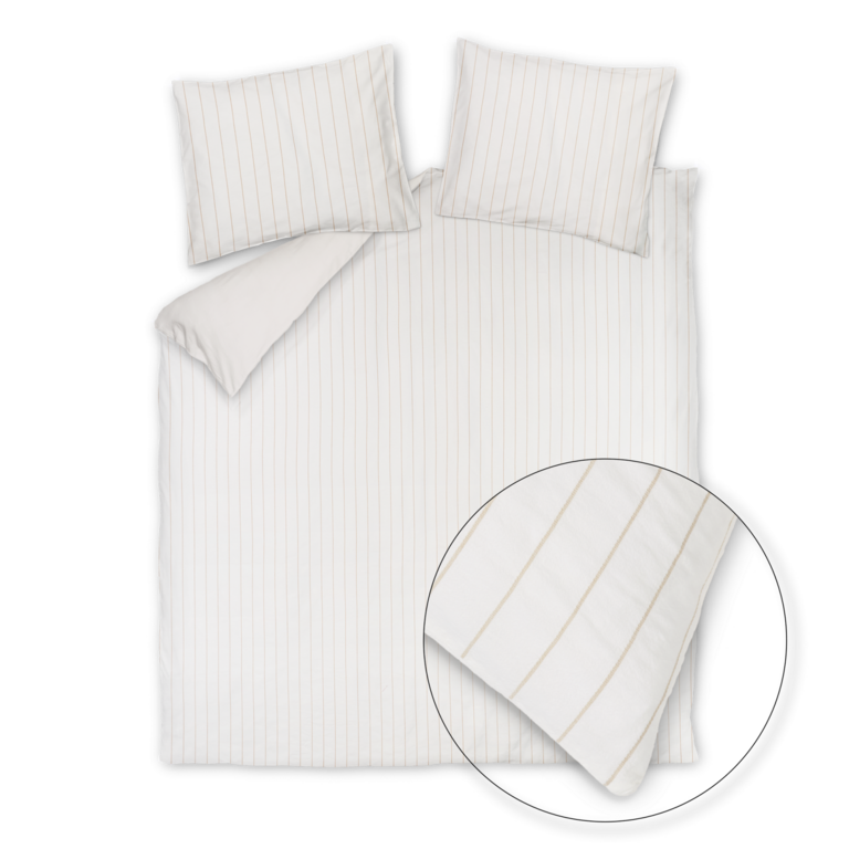 Vandyck Pure Sand Dekbedovertrek Offwhite
