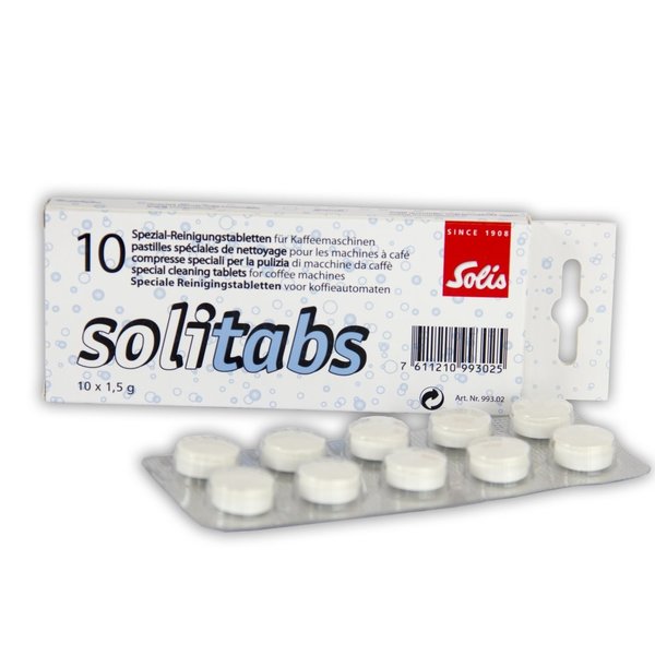 Solitabs Tablettes de nettoyage - 10 pièces