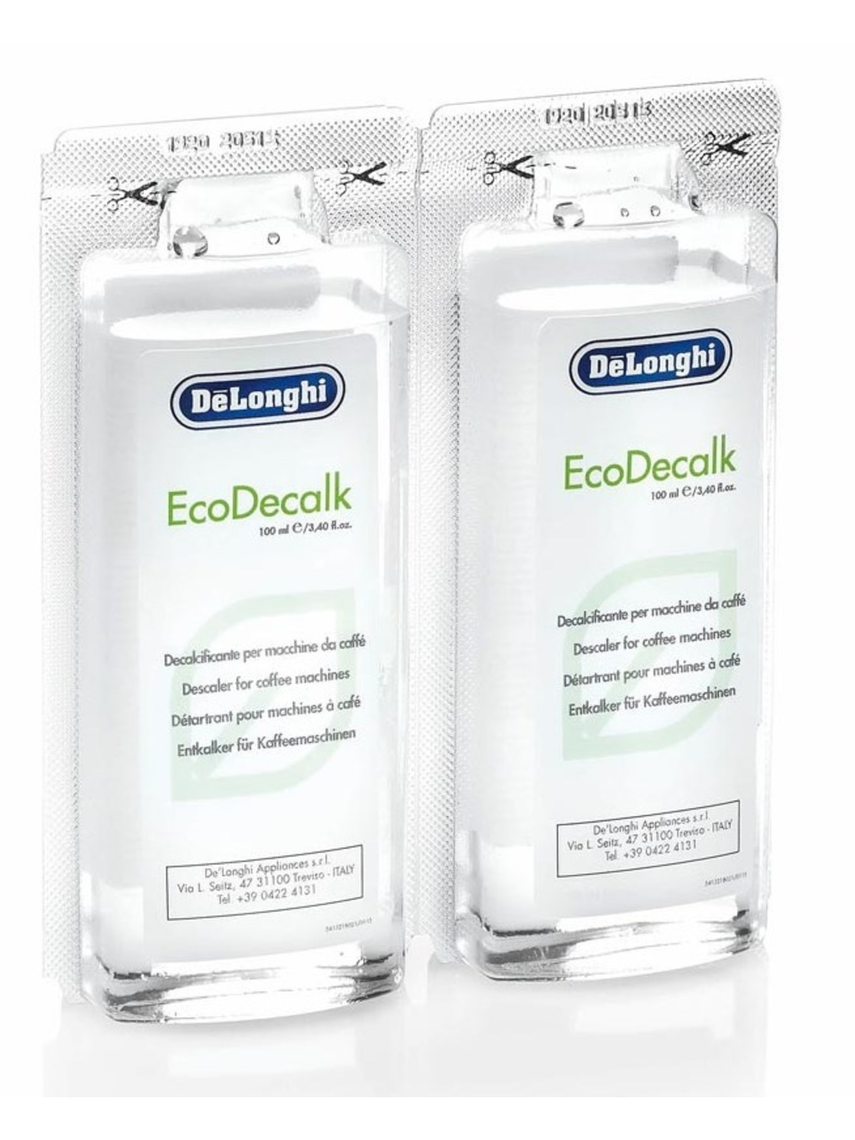 DELONGHI EcoDecalk Mini 2x100ml Eccellente.be
