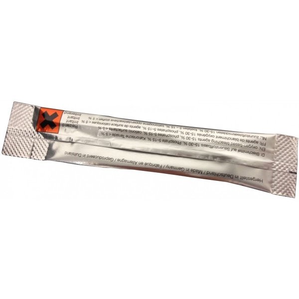 Produit de nettoyage pour conduites de lait - 100 pièces