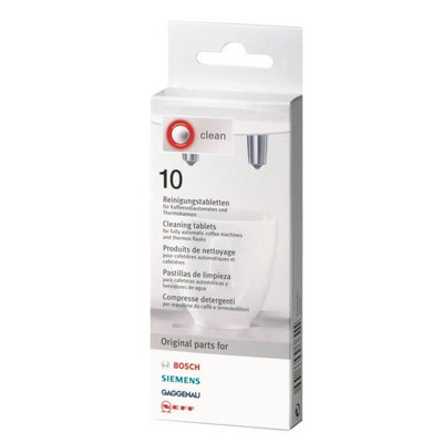 Tablettes de nettoyage (10 pièces)