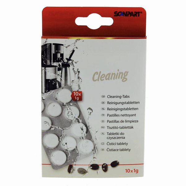 Tablettes de nettoyage - 10 pièces