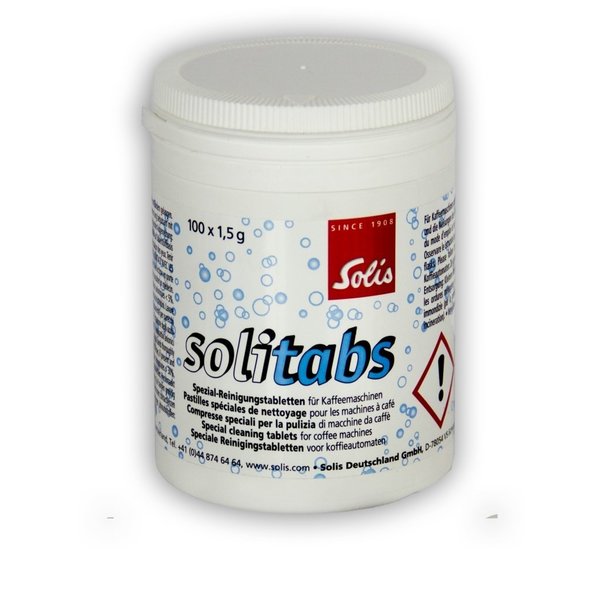 Solitabs Tablettes de nettoyage - 100 pièces