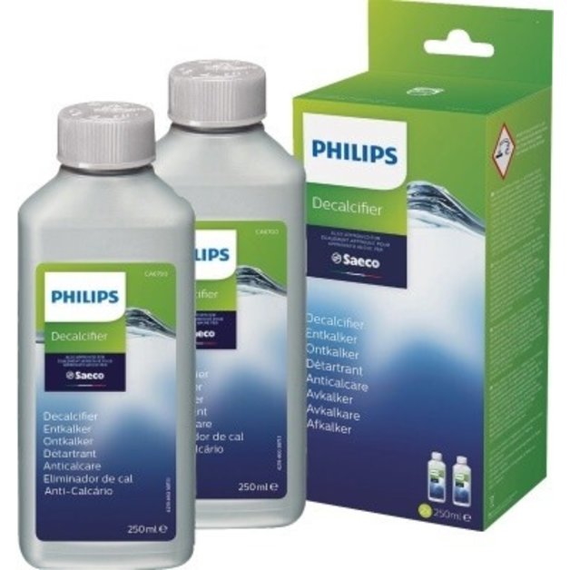 PHILIPS SAECO Vloeibare Ontkalker - 250ml (pak van 2)