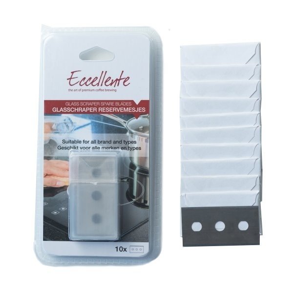 Lames de rechange pour raclette à verre - 10 pièces