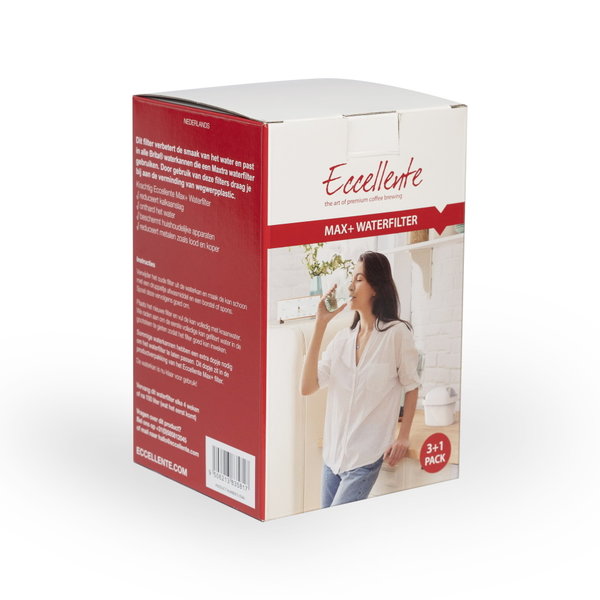 Cartouches filtrantes Max Plus 3+1 gratuites