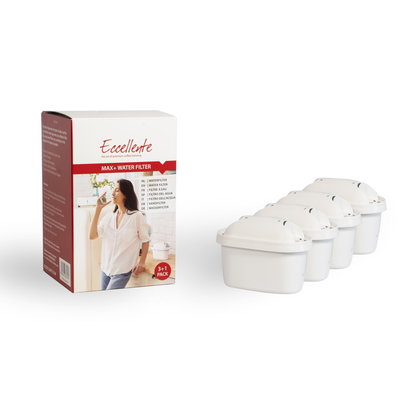 MAX+ Cartouches filtrantes 3+1 gratuit