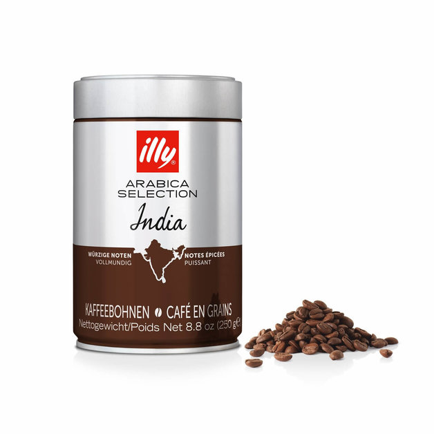 ILLY Koffiebonen Arabica Selection India – 250 gram