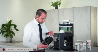 Handleiding : zetgroep Siemens EQ6 koffiemachine schoonmaken