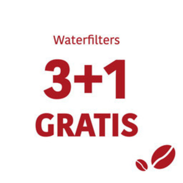 3+1 waterfilters compatibel met Philips AquaClean