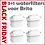 3+1 waterfilters compatibel met Brita Maxtra