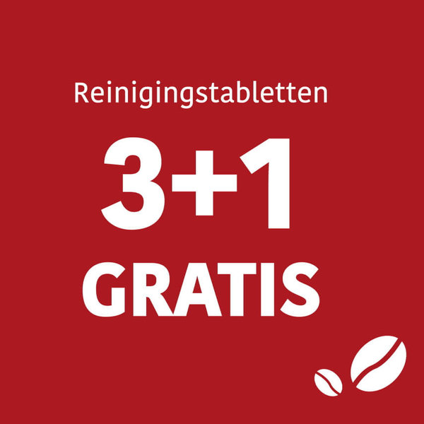 3+1 Reinigingstabletten voor Siemens Philips Melitta Miele