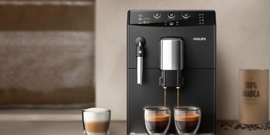 Vraag: Het waarschuwingslampje op mijn Philips-espressomachine gaat niet uit