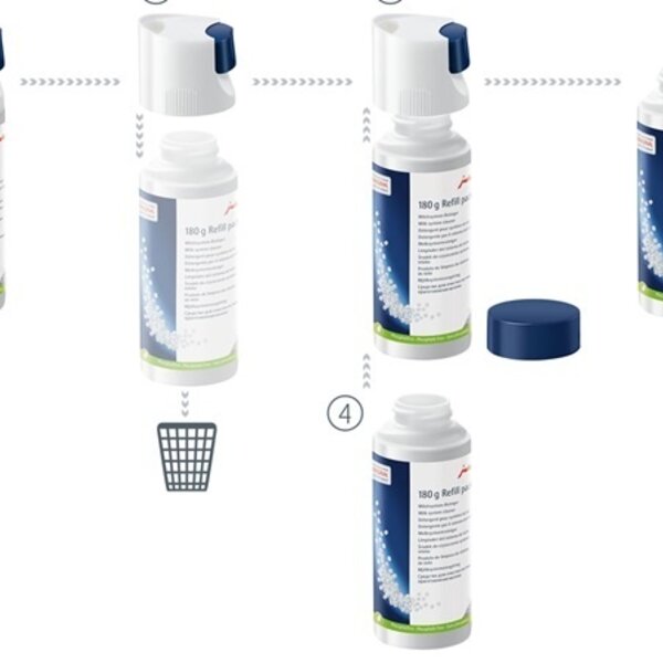 Nettoyant pour système de lait - Mini-comprimés 180 grammes Recharge