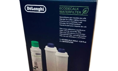 DELONGHI EcoDecalk & Water Filter Set - DLSC322 