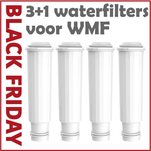  3+1 waterfilters compatibel met WMF Perfection