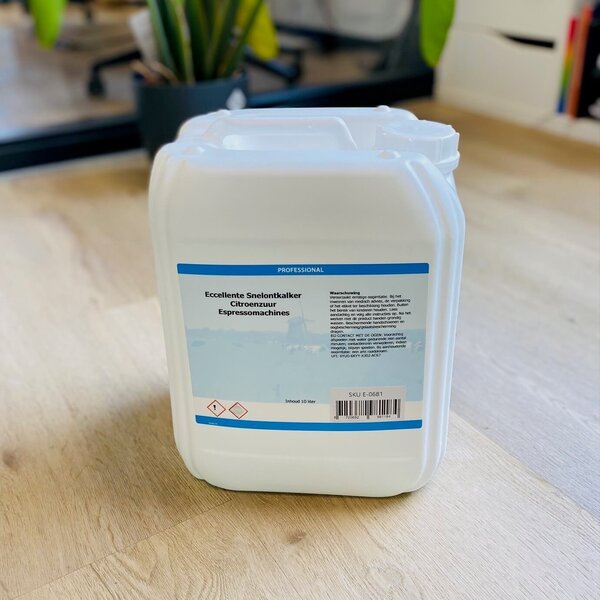 Détartrant rapide Bidon 10 litres - Hautement concentré, 100x détartrage