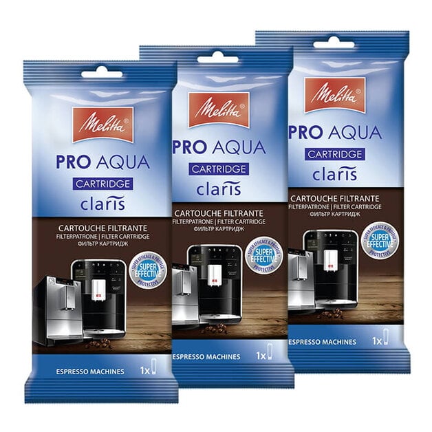 MELITTA 3x Claris Pro Aqua Filterpatroon