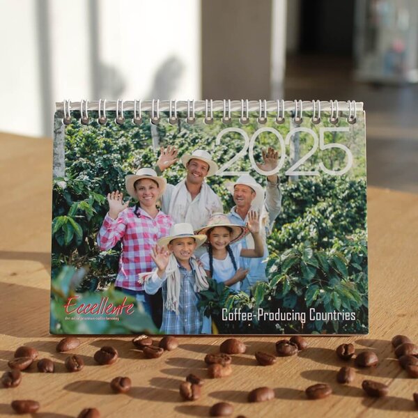 Eccellente calendrier de bureau 2025