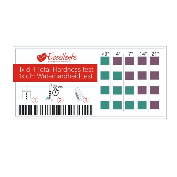 Bandelette de test de dureté de l'eau