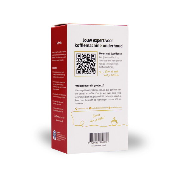 Filtre à eau compatible avec Solis Perfetta 1170 et 1019