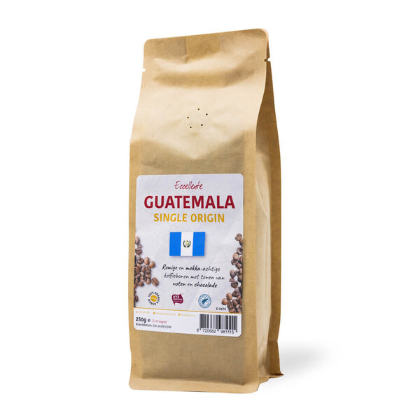 Grains de café du Guatemala 250 g – 100 % Arabica, riche et corsé