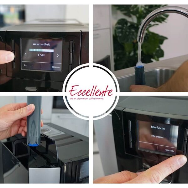 Filtres à eau Grey+ - alternative aux cartouches filtrantes Jura Smart - 3 pièces