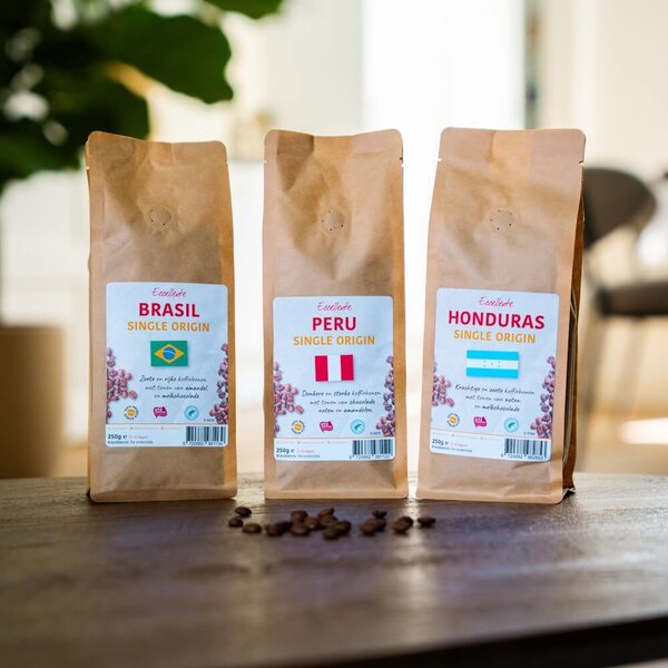 Chocolat & Noix – paquet de grains de café – 750 grammes