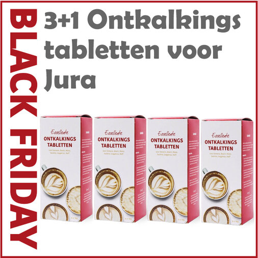  3+1 Ontkalkingstabletten voor Jura