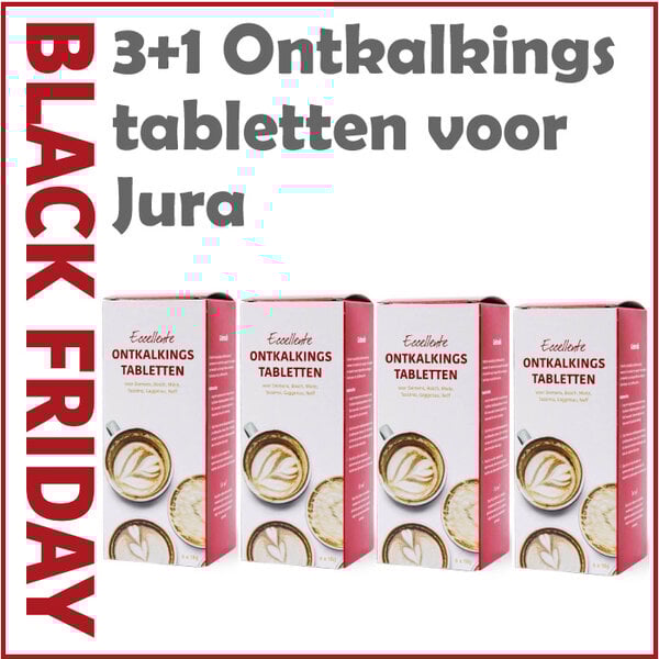 3+1 Ontkalkingstabletten voor Jura