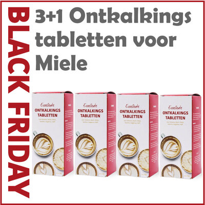 3+1 Ontkalkingstabletten voor Miele
