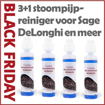 3+1 stoompijpreiniger voor Sage, DeLonghi en meer