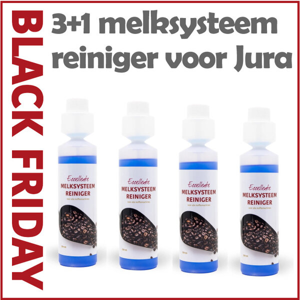 3+1 melksysteemreiniger voor Jura