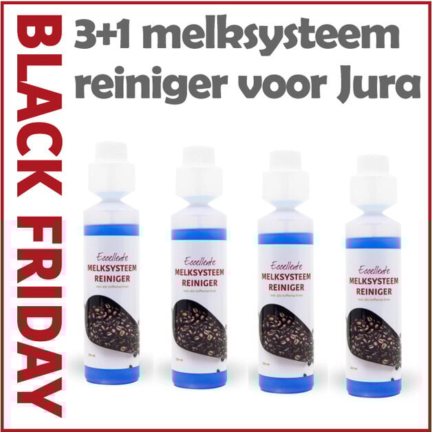  3+1 melksysteemreiniger voor Jura