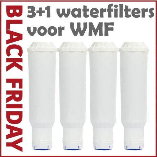 BLACK FRIDAY - ECCELLENTE 3+1 waterfilters compatibel met WMF Perfection