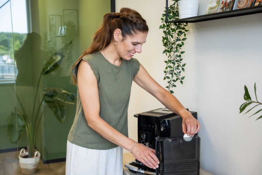 Koffiemachine ontkalken