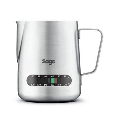 le pot à lait Temp Control avec thermomètre – Inox – 480 ml