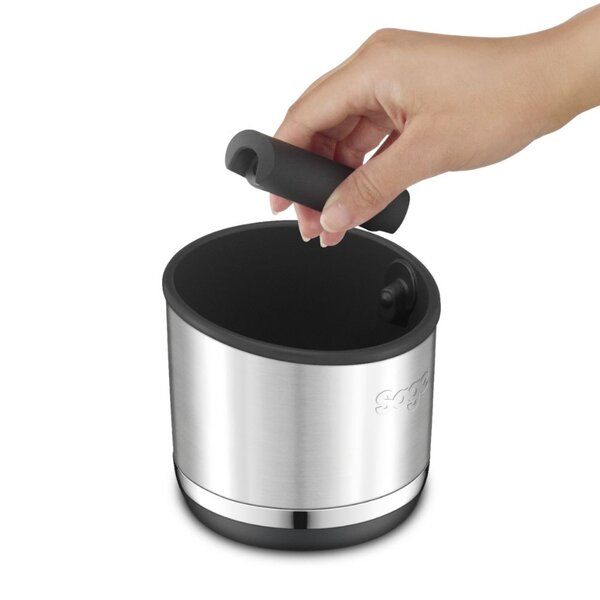 Knock Box 10 – RVS uitklopbak (Brushed Stainless Steel)