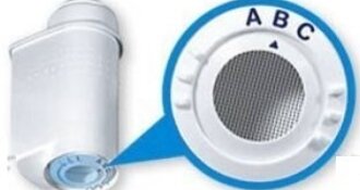 Quelle position dois-je utiliser sur le filtre à eau Brita Intenza ?